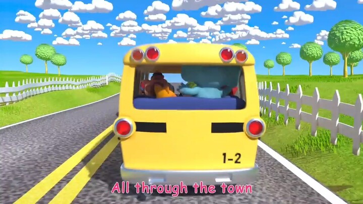 wheels on the bus poem official