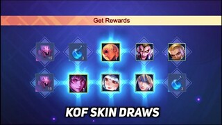 How Much Diamonds Need For All KOF Skins | KOF Bingo Event 2022 | Buying All KOF Skin | MLBB