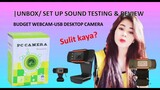 UNBOX | REVIEW: Budget webcam-USB desktop camera (unboxing, set up, testing and review) Sulit kaya?