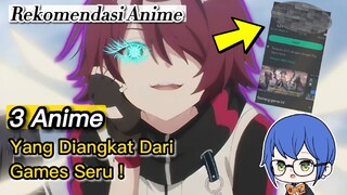 3 Rekomendasi Anime Seru Yang Diadaptasi Dari Game Android, PC & PS2 Wajib Tau Nih !