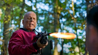 Rich men hunt an innocent man for sport, not knowing he'll fight back as a killing machine