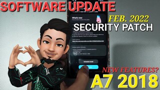 SAMSUNG GALAXY A7 2018 | SOFTWARE UPDATE  2022