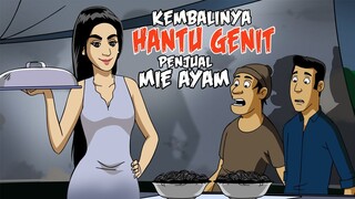 Kembalinya Hantu Genit Penjual Mie Ayam - Kartun Horor