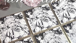 原神开箱｜fes神子色纸镭射票