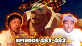Not Like This...One Piece Ep 481-482 Reaction