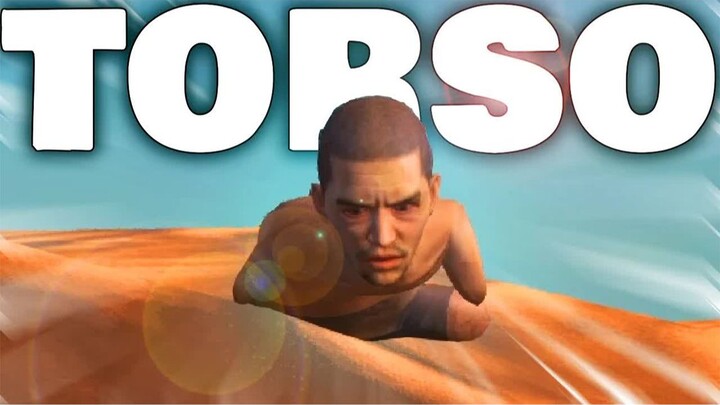 【ترجمة صينية】ولد بلا أطراف في قلب الصحراء! تحدي عصا الإنسان كينشي #1 【ambiguousamphibian】