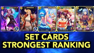KOF Allstar: SET CARDS STRONGEST RANKING
