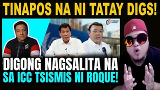 ICC CHISMIS NI DATING SPOX ROQUE PINASINUNGALINGAN NI DIGONG! REACTION VIDEO