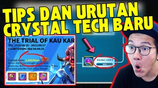 UPDATE RISET DAN URUTAN TECHNOLOGY CRYSTAL BARU DI KVK | TIPS Rise Of Kingdoms ROK Indonesia