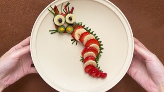 Naga Kecil Rasa Buah (Versi Lingkaran Hitam)