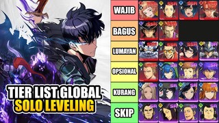 TIERLIST Hunter Terbaru SOLO LEVELING ARISE GLOBAL! Ambil Siapa?