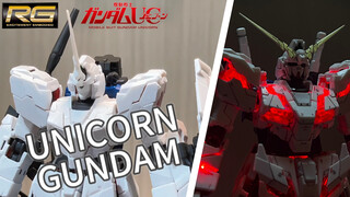 如何拥有一台发光的的独角兽高达模型