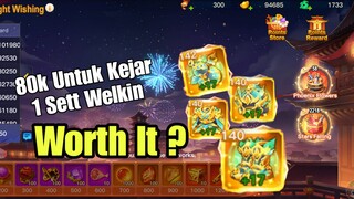 80K Cuma buat 1 Sett Welkin ? 🙄