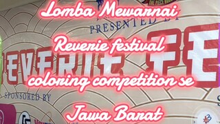 Lomba mewarnai REVERIE FESTIVAL