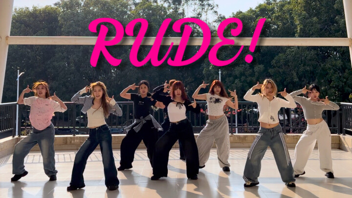 Konsep penuh 💅 Begitu aja frontal dan RUDE! Ruang Latihan Full Track «RUDE!» - Hearts2Hearts