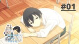 Tanaka-kun is Always Listless Episode 1 English Sub