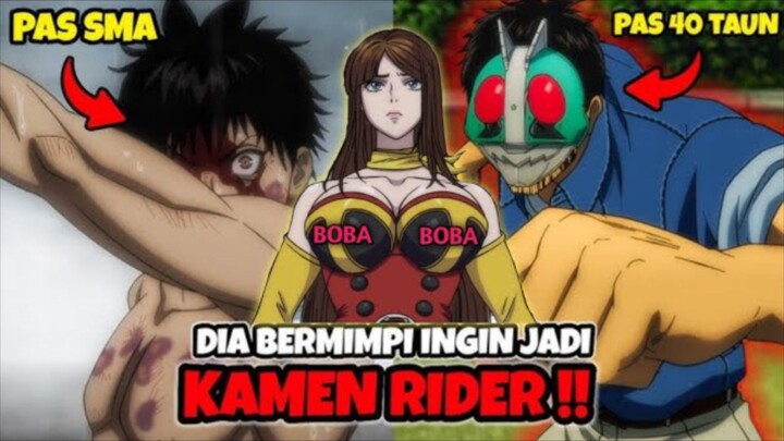 Sejak Kecil Ia Bermimpi Jadi Kamen Rider, Setelah Latihan Keras Selama 40 Tahun Mimpinya Tercapai