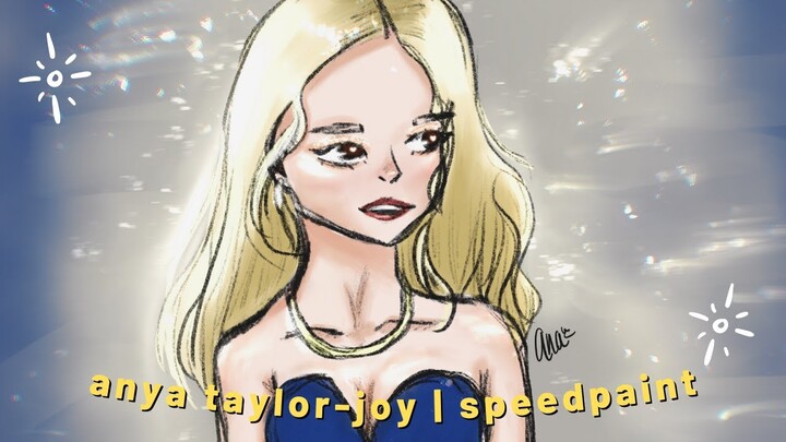 anya taylor-joy | procreate🎨✨🌸 (speedpaint)