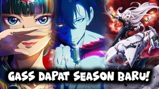 Inilah Anime - anime yang baru aja Tamat tapi langsung Ngumumin Season barunya