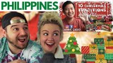 AMERICANS REACT TO TOP 10 PHILIPPINES Christmas Traditions