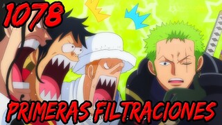 Primeras FILTRACIONES del Capitulo 1078 de ONE PIECE
