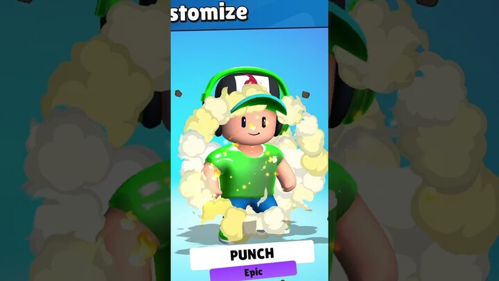 CLEANEST STUMBLE GUYS SKINS TRANSITIONS PUNCH ✊🏻 #shorts #stumbleguys