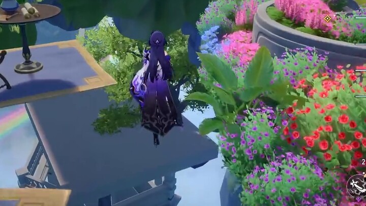 Hiệu ứng phản chiếu của nước khá tốt. Khoan đã, không đúng rồi...