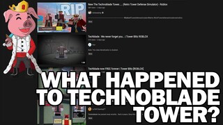 What happened to Technoblade's tower? | ROBLOX