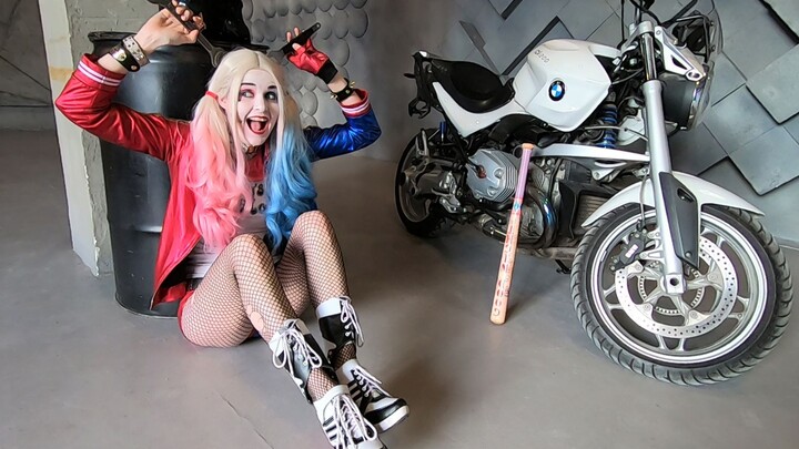 Coser mới, hôm nay tôi là Harley Quinn