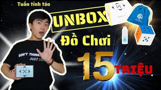 UNBOXING thùng đồ chơi 15 TRIỆU | RUBIK BMT (ft.Tuấn Tỉnh Táo)