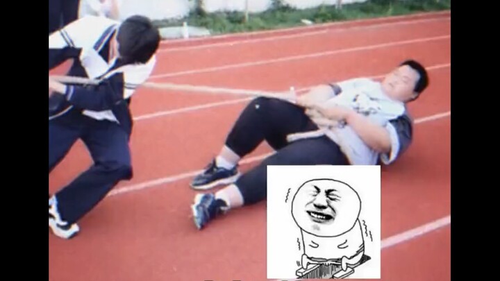 School Sports Day, a powerhouse athlete, the backbone of the team