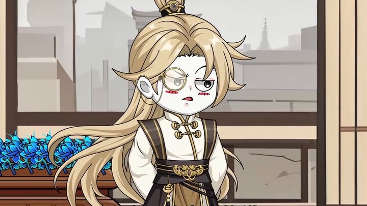 Golden retriever dan loli telinga kucing.