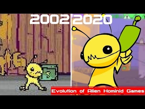 Evolution of Alien Hominid Games [2002-2020]