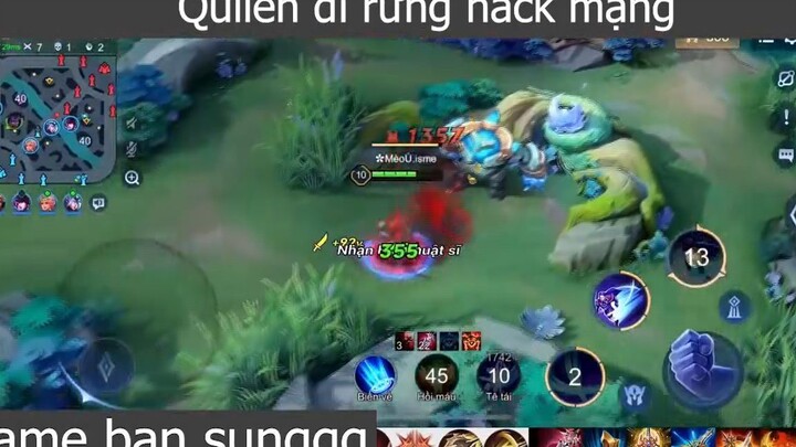 Quilen đi rừng hack mạng p1 #gamebansunggg