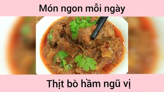 Thịt bò hầm ngũ vị