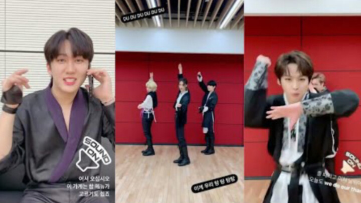 【Stray Kids】210202ins update "Menu Tuhan + Pintu Belakang"