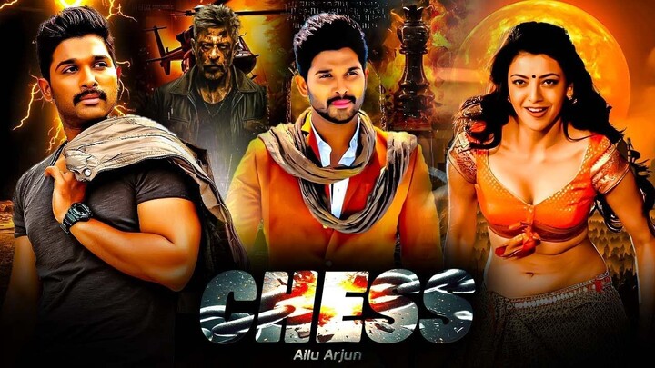 Chess -- New South Indian Movies 2025 Hindi Dubbed -- Allu Arjun, Kajal Agarwal