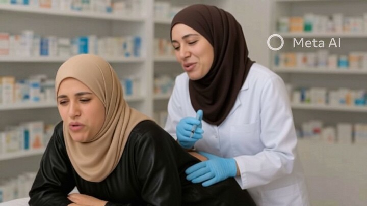 رقص و اغاني في الصيدليه مع دق الحقن و ريحت الفص