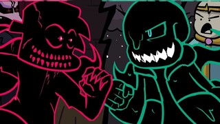 【สองภาษาอย่างเป็นทางการ】เมื่อแฟนปีศาจพบกับฝันร้าย SANS 【Undertale และ FNF Animation】