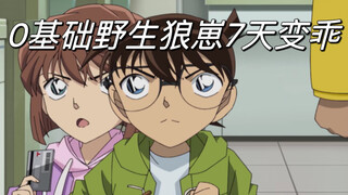【柯哀】零基础野生狼崽7天变乖（上）