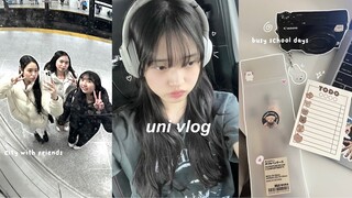 uni life vlog: organizing my closet, hanging with friends, busy school days, city eats, ikea builds