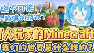 [Nuozi] What does Minecraft look like for visually impaired players?