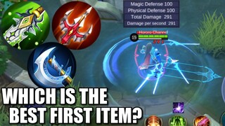 THE BEST FIRST ITEM FOR LING?