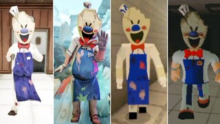 Rod In Ice Scream Vs Rod In Horror Brawl Vs Rod In Minecraft Vs Rod In Roblox