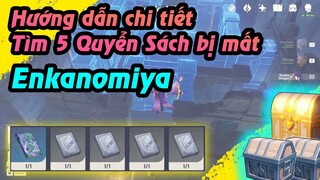 Giải chi tiết 5 quyển sách bị mất ở Enkanomiya | Quest ẩn Enkanomiya