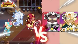 Crunchy Chip & Clotted Cookie vs. Hollyberry, Sea Fairy & Frost Queen Cookie! 3v2 ⚔️