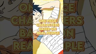 One Piece Characters Based On REAL PEOPLE #anime #onepiece #shorts