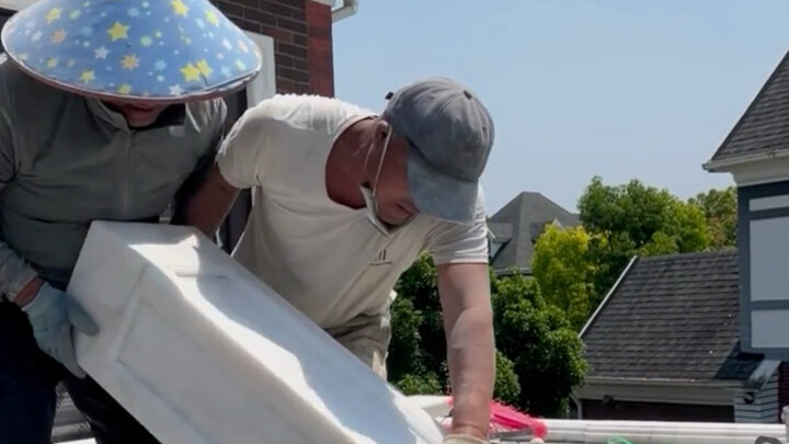 Marble Railing Installation Process