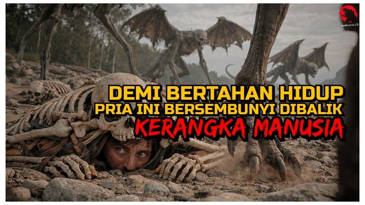 BERSEMBUNYI DIBALIK KERANGKA MANUSIA DEMI MENGHINDARI KEMATIAN | ALUR CERITA