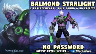 Balmond Bioroid Starlight Skin Script No Password | Full Sound & Full Effects | Mobile Legends